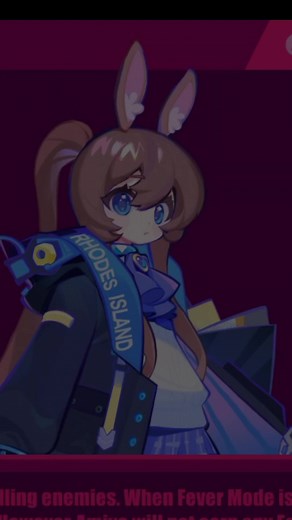 Amjya Gameplay in Arknights and Muse Dash