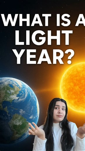 Light Year explained in 30 seconds | Space facts shorts #shorts #geography #space #trending #viral