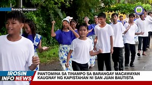 117K views · 3.2K reactions | HAPPY FIESTA, BARANGAY MACAWAYAN! PANOORIN: Idinaos ang Pantomina sa Tinampo sa Barangay Macawayan bilang selebrasyon sa kapistahan ni Senior San Juan Bautista nitong Sabado, June 21, 2025. Ito na ang ikalawang taon na isinagawa ang nasabing aktibidad na lubos na tinangkilik ng mga tao. #PROGRESIBONGKOMUNIDAD | IROSIN INFONEWS | Facebook