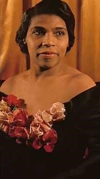 TBHF: African-American contralto Marian Anderson born February 27th 1897 in Philadelphia!
