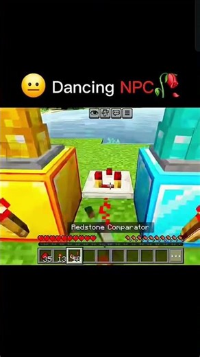 dancing npc #minecraft #minecraftgameplay #gaming #dancingnpc #shorts #shortsminecraft #mincraftpvp