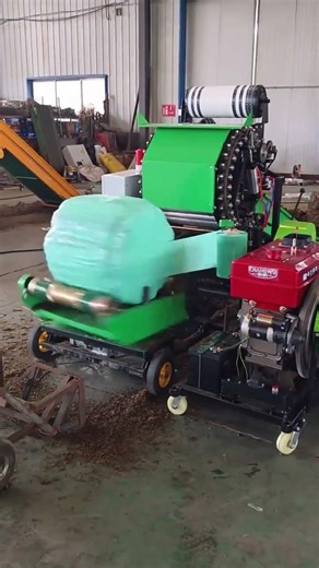 #Automatic Bundling and Wrapping Machine for Both Web and Film Use#...