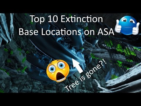TOP 10 Extinction Base Locations on ASA
