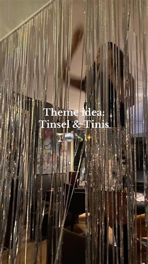 The Bach Plan | All-Inclusive Party Planning on Instagram: "Theme idea: Tinsel & Tinis 🍸🪩🍾✨ #bacheloretteparty #holidayhosting #newyears"