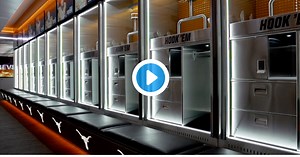 WATCH: A full tour of Texas' new locker room