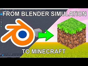 Convert any Blender simulation to a minecraft particle effect (full process)
