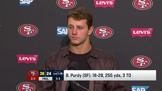 Purdy: 'TNF' road win is step in 'right direction'