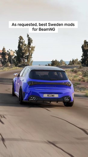 Best Volvo mods for BeamNG #beamng #beamngdrive #cars #car #volvo #fyp #foryou