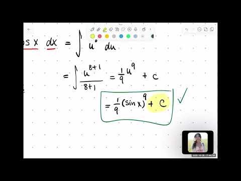 Integrals of trigonometric functions