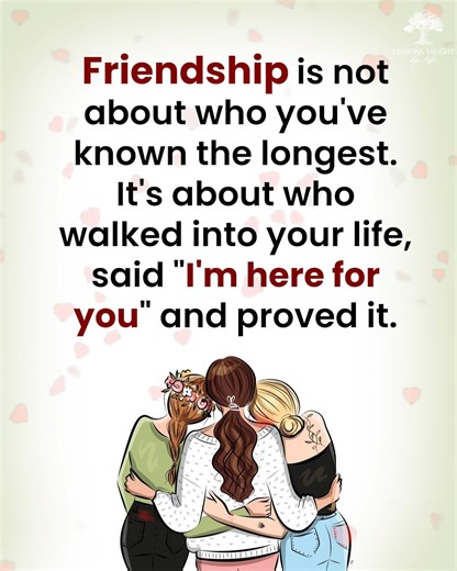 64K views · 3.2K reactions | Friendship | Lessons Taught By Life | Facebook