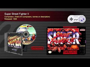 Super Street Fighter II (Full OST) - SNES