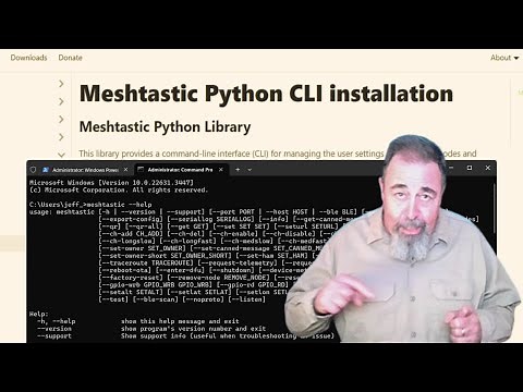 Installing the Meshtastic Python CLI on Windows 11