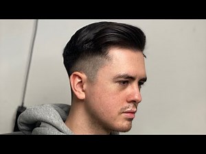 Männer Haarschnitt 1 mm Seiten Verlauf Comb Over