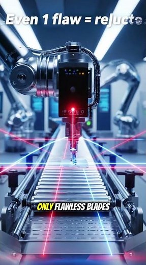 How Razor Blades Are Made 🔪 From Steel Coils to Ultra‑Sharp Edges | Satisfying Factory Process