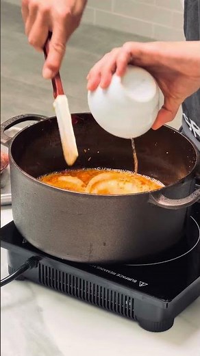 Braised Corned Beef with Orange Marmalade Mustard Glaze 🍊🥩