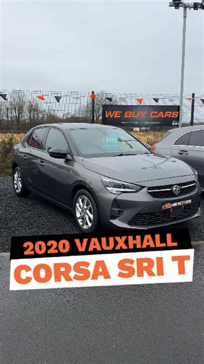 🟠 2020 Vauxhall Corsa SRi T 👉 £8,495 🛞 71,323 miles ⚙️ Manual, 5 door Hatchback ⛽️ 1.2L Petrol 💬 Book a test drive with MB Motors today! 📞 (028) 2544 1144 📍 4 Woodside Park, Ballymena, BT42 4HG #vauxhallcorsa #mbmotorsni
