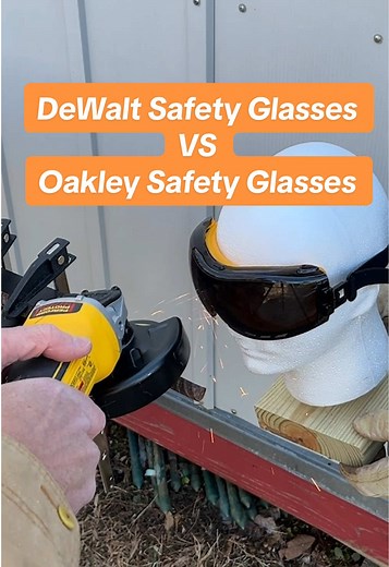 DeWalt DPG82 Safety Goggles vs Oakley M Frame 2.0
