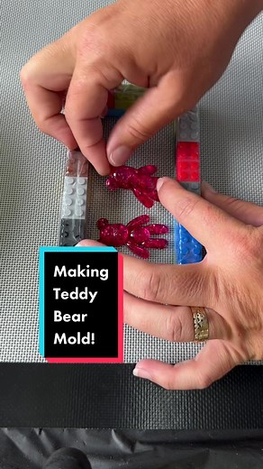 Been awhile since I’ve made a mold, and seeing as Valentine’s Day is coming, thought I might do some cute teddy bears. I’m thinking these will make cute keychains. Demold and resin pour tomorrow! #silentlilac #siliconemold #siliconemoldmaking #dragonmold #custommold #custommolds #silicone #resinmolds #moldmaking #moldmakingandcasting #resinmaterials #resinaccessories #justresin #resintechniques #resinartist #resincraft #resinexperiments #resintechnique #resinart #resin