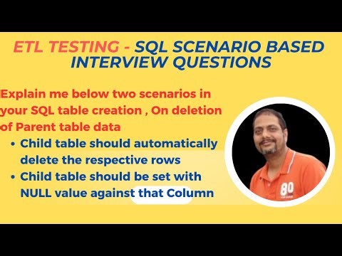 ETL TESTING - SQL Scenario Based Interview Questions on Foreign Key Constraints |Trickiest SQL Query