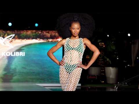 Chiamaka Offorjebe | Live Kolibri Fashion Show Runway | Miami Swim Week 2025 | 4K Slow Motion
