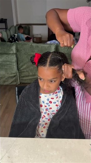 I’ll show y’all the prep work we do to their hair before they get into the pool to prevent damage