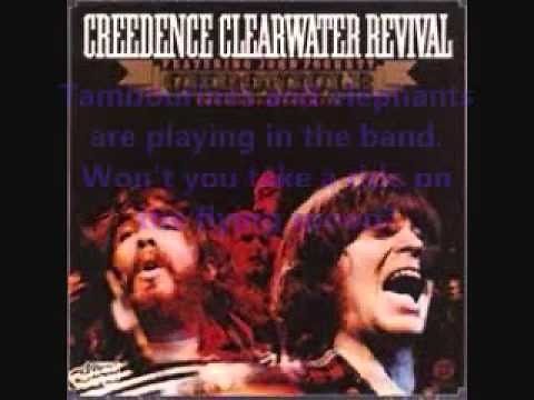 CCR (John Fogerty) - Lookin' Out My Back Door Lyrics