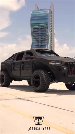 The Apocalypse Super Truck - With a 717 horsepower Hemi Hellcat motor it does not just just look fast - it is fast Don’t just survive thrive - your journey begins at ApocalypseManufacturing.com #supertruck #apocalyspetruck #4x4 #hellcat | Apocalypse Manufacturing