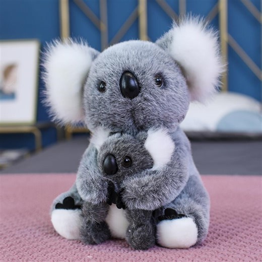 Watch 12 Inch Mum and Baby Koala Stuffed Toys Koala Plush Toys on Amazon Live