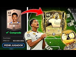CONVERTIMOS A BELLINGHAM EN EL MEJOR JUGADOR DEL MUNDO 🏆🔥 FC MOBILE