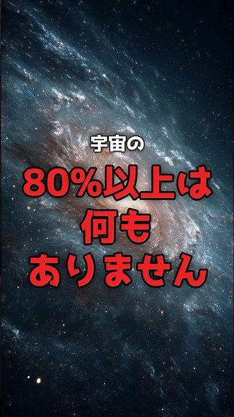 [80% Is Empty] The Universe Isn't Made of "Stars," but "Void." #Cosmology #Void
