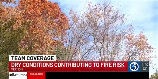 Dry and warm weather raises fire danger across the state