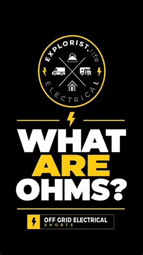 What are ohms and what does resistance mean in an electrical circuit?