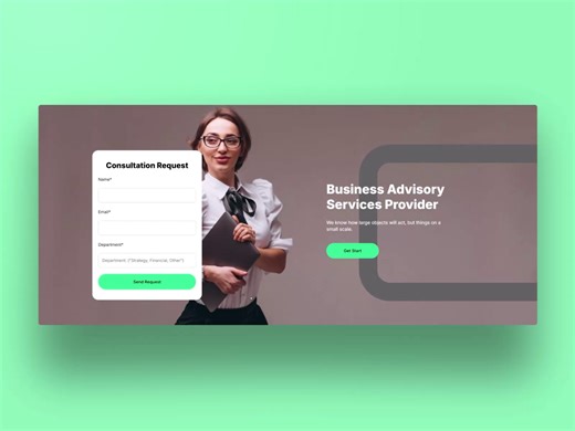 Consulting Request Form Template