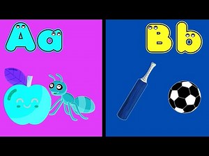 Learn The ABC Phonic Song with APPLE as Your First Lesson-ABC Songs, ABCD, Nursery Rhymes, Baby Song
