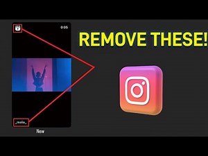 How to Remove username and Reel Icon while sharing a story on Story
