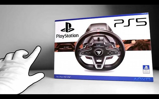 【讲究哥】开箱400美元的PS5方向盘 - 图玛斯特T248 (F1 2021, GT Sport) | TheRelaxingEnd