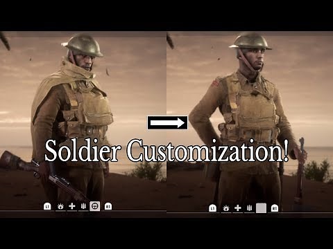 Soldier Customization Showcase - Battlefield 1 (detailed)