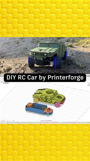 See how Printerforge designed & made this RC car using @adskfusion360 https://www.instructables.com/How-I-Made-an-RC-Car-and-How-You-Can-Too/ #AutodeskFusion #Fusion360 #RCcar #RemoteControlCar #DIYelectronics #RCcars #MadeWithAI #ArduinoProject #Arduino #ArduinoNano #MakeAnything