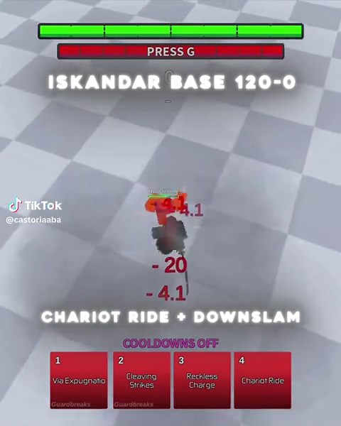 iskandar 120-0 aba combo base and mode #ABA #robloxfyp #roblox #robloxanime #fate #aba #animebattlearena