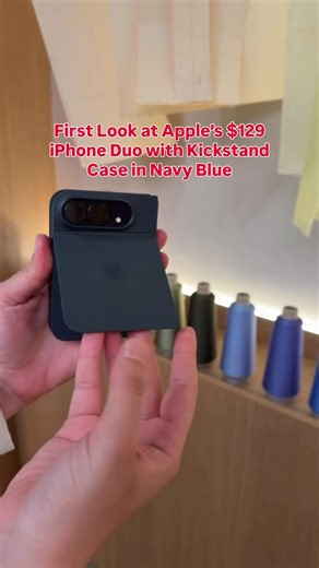 Apple Made a $129 Folio Case with a Kickstand for the iPhone Duo