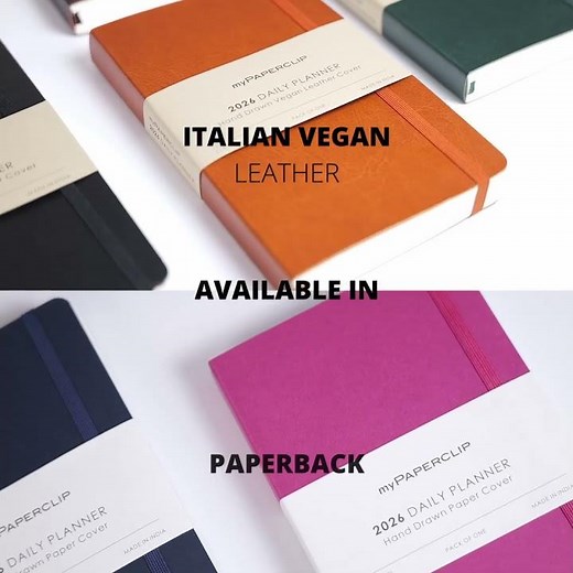 myPAPERCLIP 2026 Daily Planners - Be more productive!