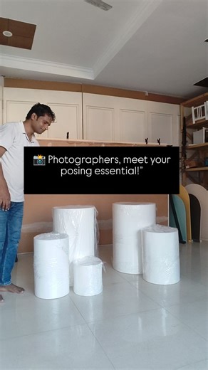 Photographers, elevate your shoots with our Cylinder Posing Blocks – designed for maternity, fashion, and kids’ photography. ✨ Strong, stable, and available in three sizes, these blocks give you endless posing possibilities. A must-have prop for every studio! 👉 Shop now: https://www.babyphotoshootprops.store/products/cylinder-posing-block 📸 Shipping worldwide | Trusted by photographers everywhere 🌍 #PhotoshootProps #PosingBlock #PhotographyStudio #MaternityPhotography #FashionPhotography #Kid