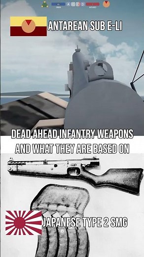 Dead Ahead Infantry Weapons and What they are based on