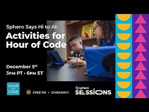 Sphero Session: Sphero Says Hi to AI