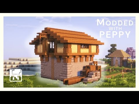 Building a Watermill in the Create Mod :: Modded with Peppy