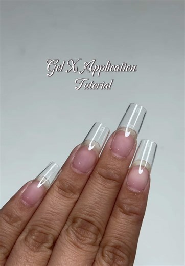 Gel X Nail Application Tutorial & Review
