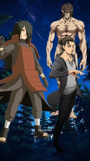 Madara vs attack on titan