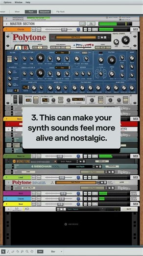 Use Polytone's Age Knob For Analog Tones in Reason