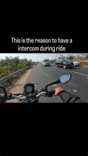 Why you NEED an intercom. 🏍️