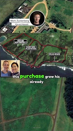 Zuckerberg Just Expanded His Hawaii Compound to 2,300 Acre